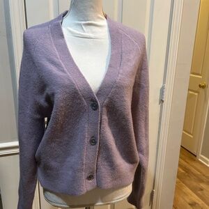 Aritzia TNA Lavender Women's Cardigan Medium